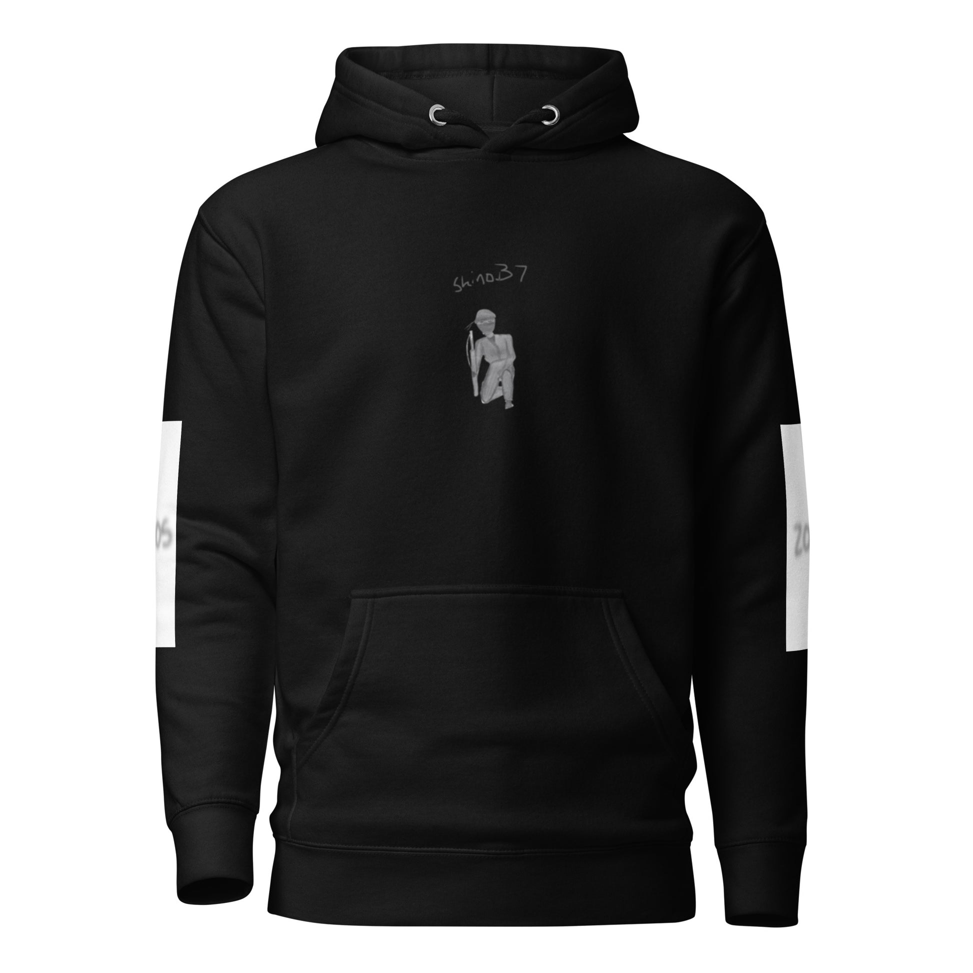 shinoB7 lone ninja hoodie